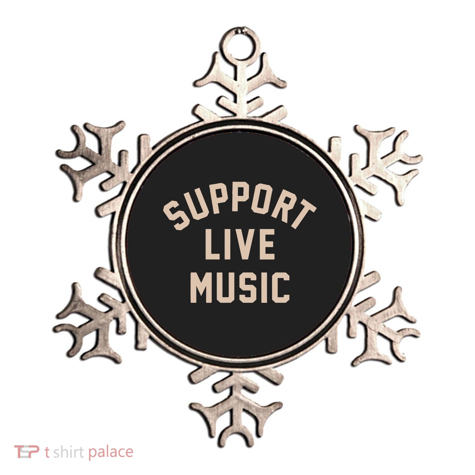 Support Live Music Ornament