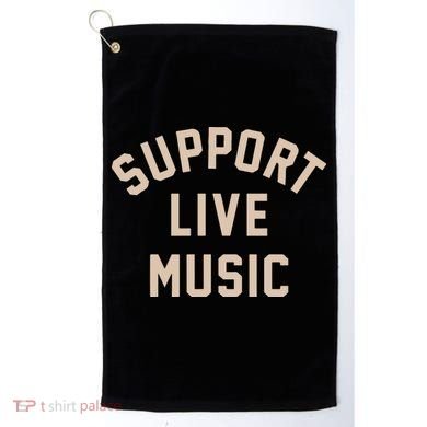 Support Live Music Golf Towel