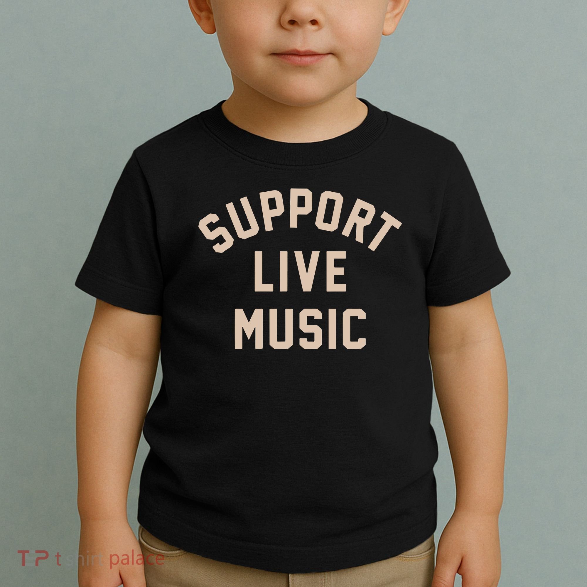 Support Live Music Toddler T-Shirt