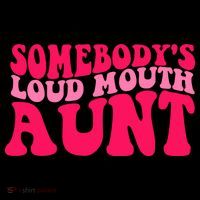 Somebodys Loud Mouth Aunt Gift Bucket Hat thumb 4