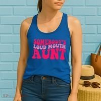 Somebodys Loud Mouth Aunt Gift Women's Tank Top thumb 2