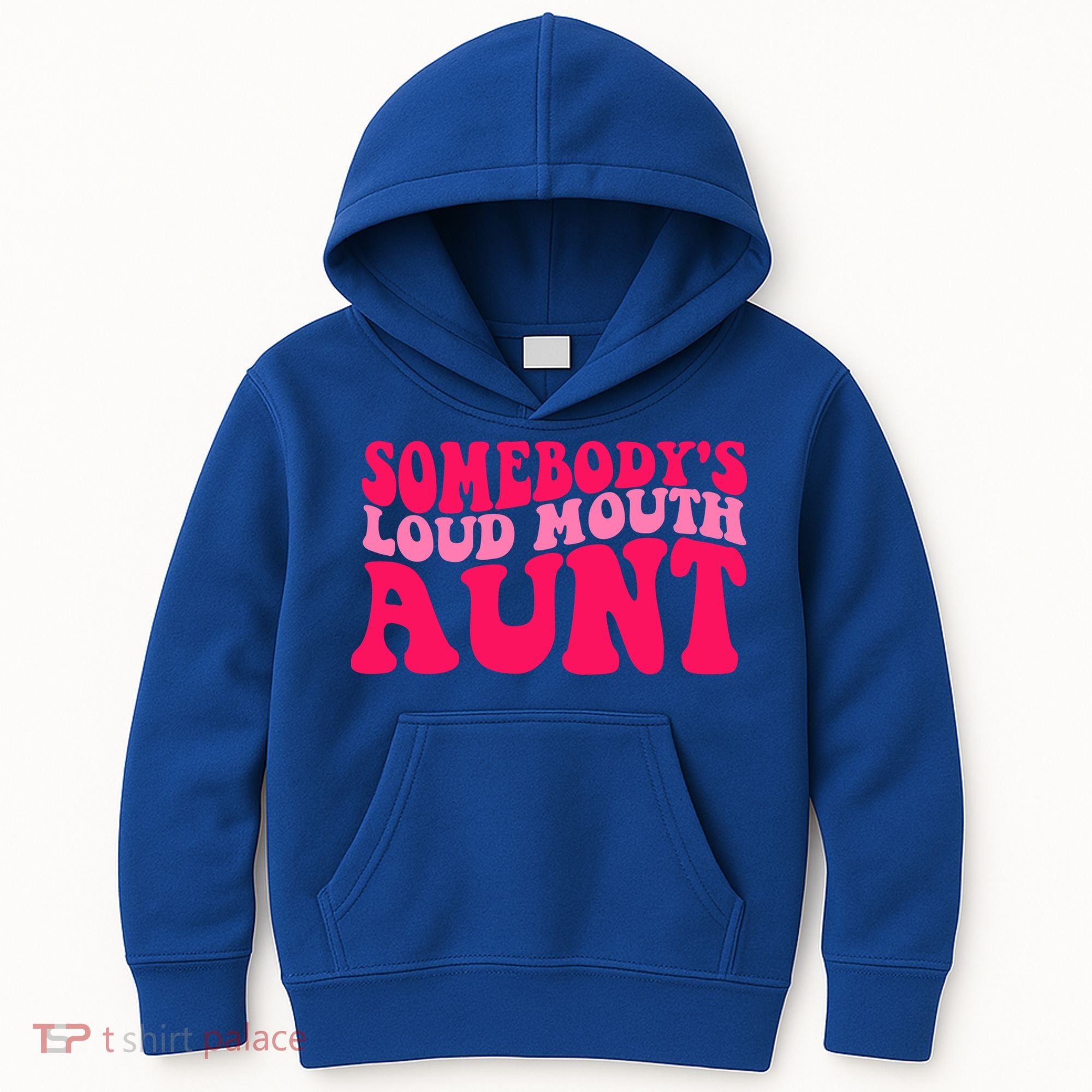 Somebodys Loud Mouth Aunt Gift Kids Hoodie