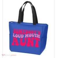 Somebodys Loud Mouth Aunt Gift Tote Bag thumb 3