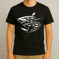 Sharks Lover Marine Biology Science Shark T-Shirt thumb 3