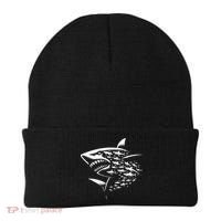 Sharks Lover Marine Biology Science Shark Beanie thumb 0