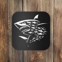 Sharks Lover Marine Biology Science Shark Coaster thumb 0