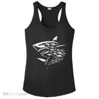 Sharks Lover Marine Biology Science Shark Ladies PosiCharge Competitor Racerback Tank thumb 0