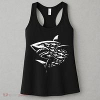 Sharks Lover Marine Biology Science Shark Women's Tank Top thumb 3