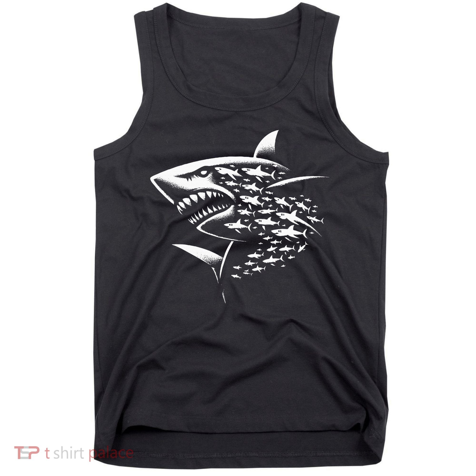 Sharks Lover Marine Biology Science Shark Tank Top