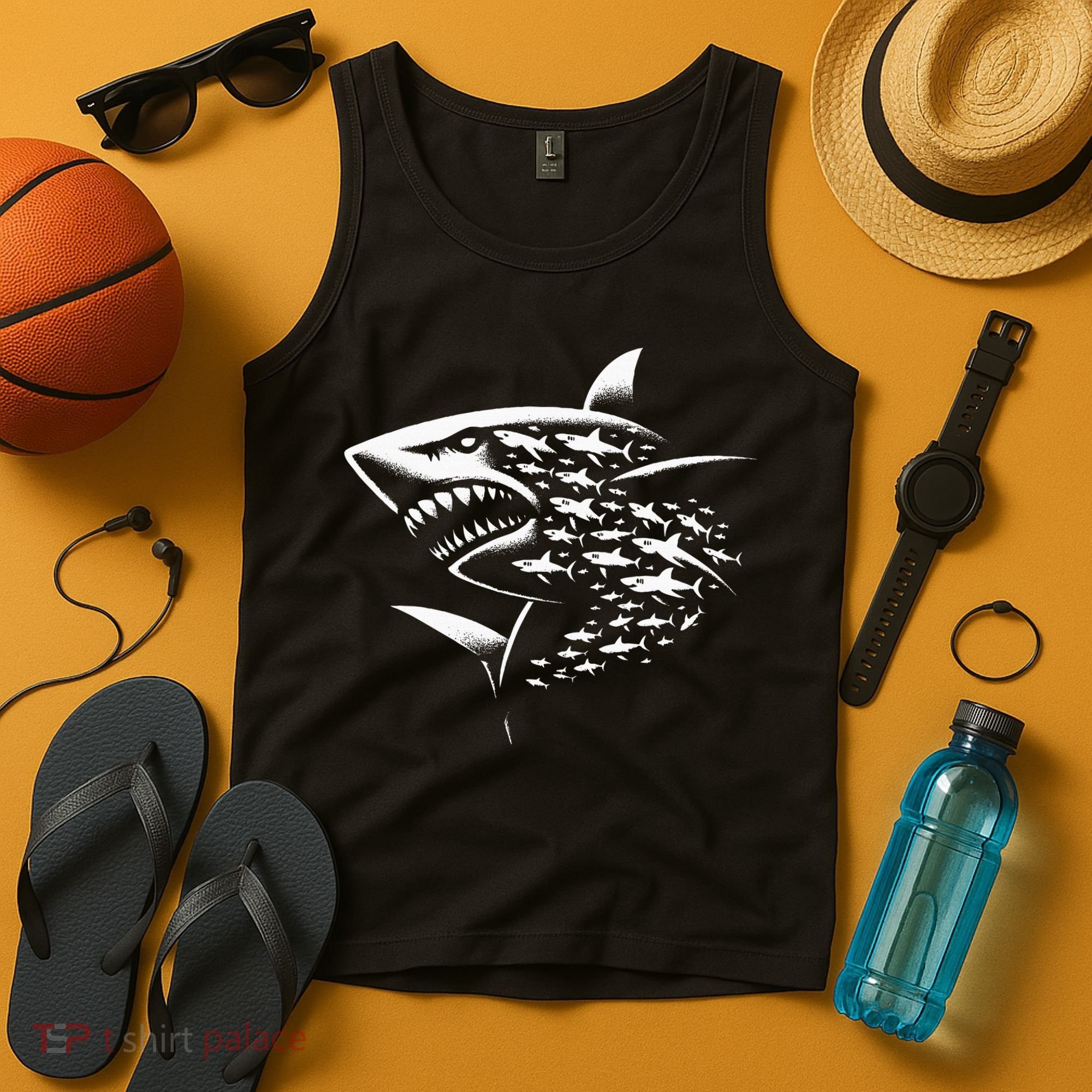 Sharks Lover Marine Biology Science Shark Tank Top