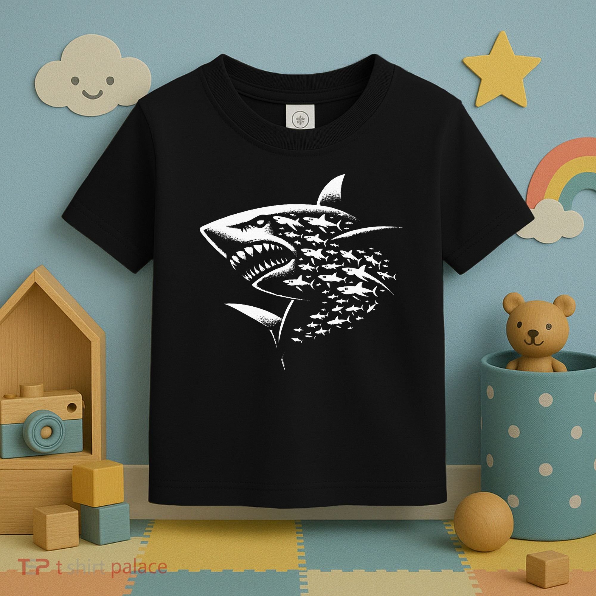 Sharks Lover Marine Biology Science Shark Toddler T-Shirt