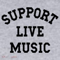 Support Live Music Local Bands Local Music Women's Sweatshirt thumb 2