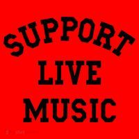 Support Live Music Local Bands Local Music Santa Hat thumb 1