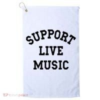Support Live Music Local Bands Local Music Golf Towel thumb 0