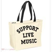 Support Live Music Tote Bag thumb 2
