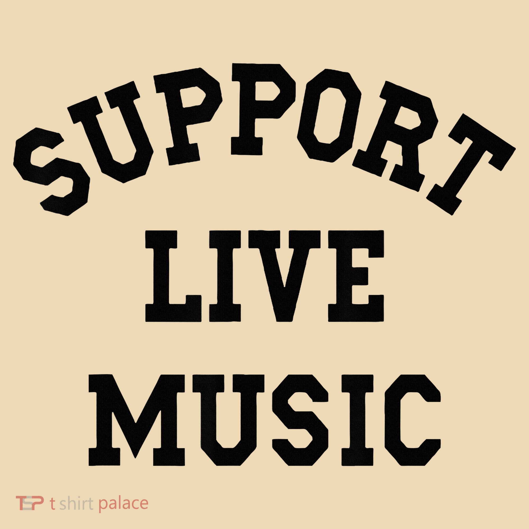 Support Live Music Tote Bag