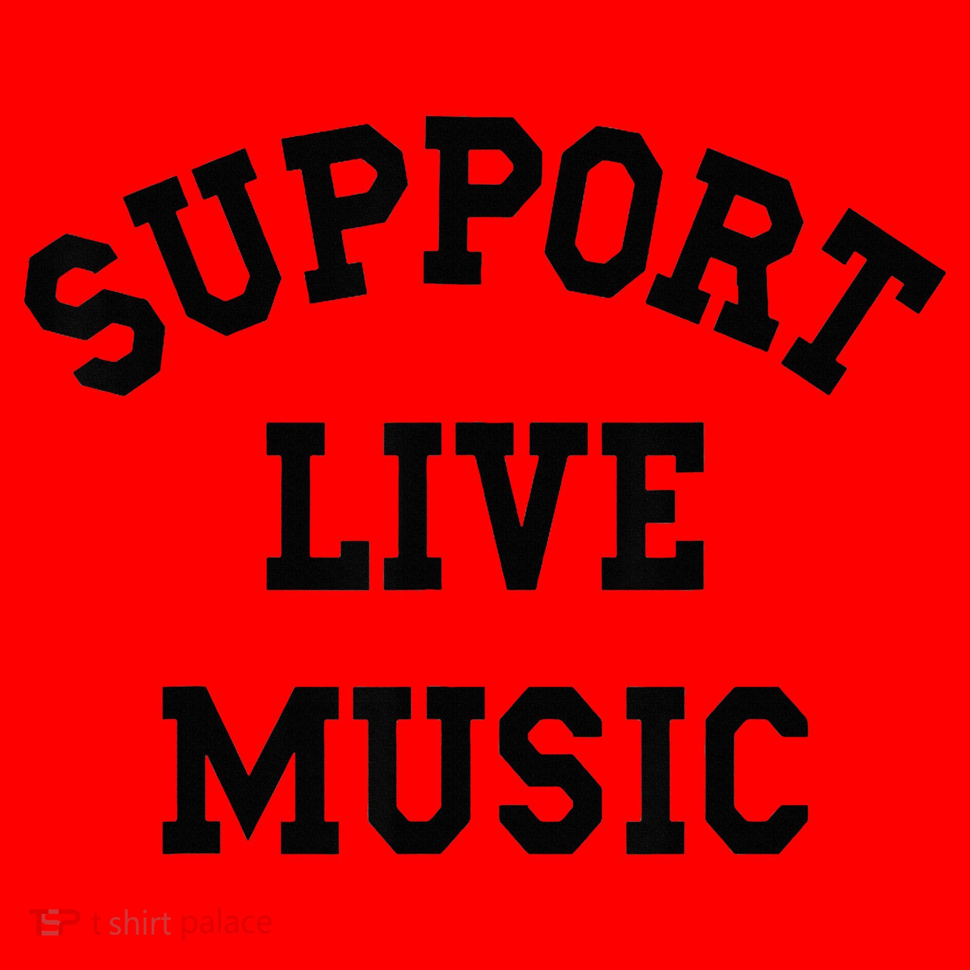 Support Live Music Santa Hat