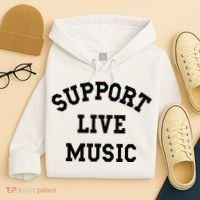 Support Live Music Hoodie thumb 4