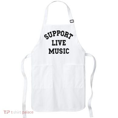 Support Live Music Apron