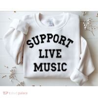 Support Live Music Sweatshirt thumb 2