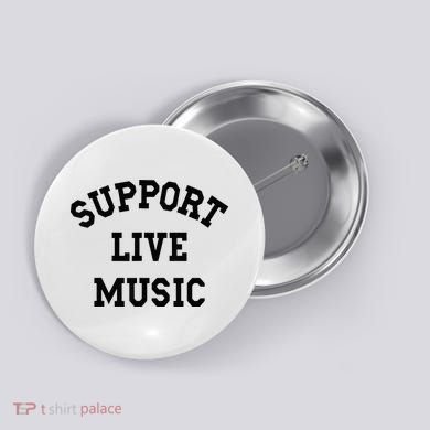 Support Live Music Button