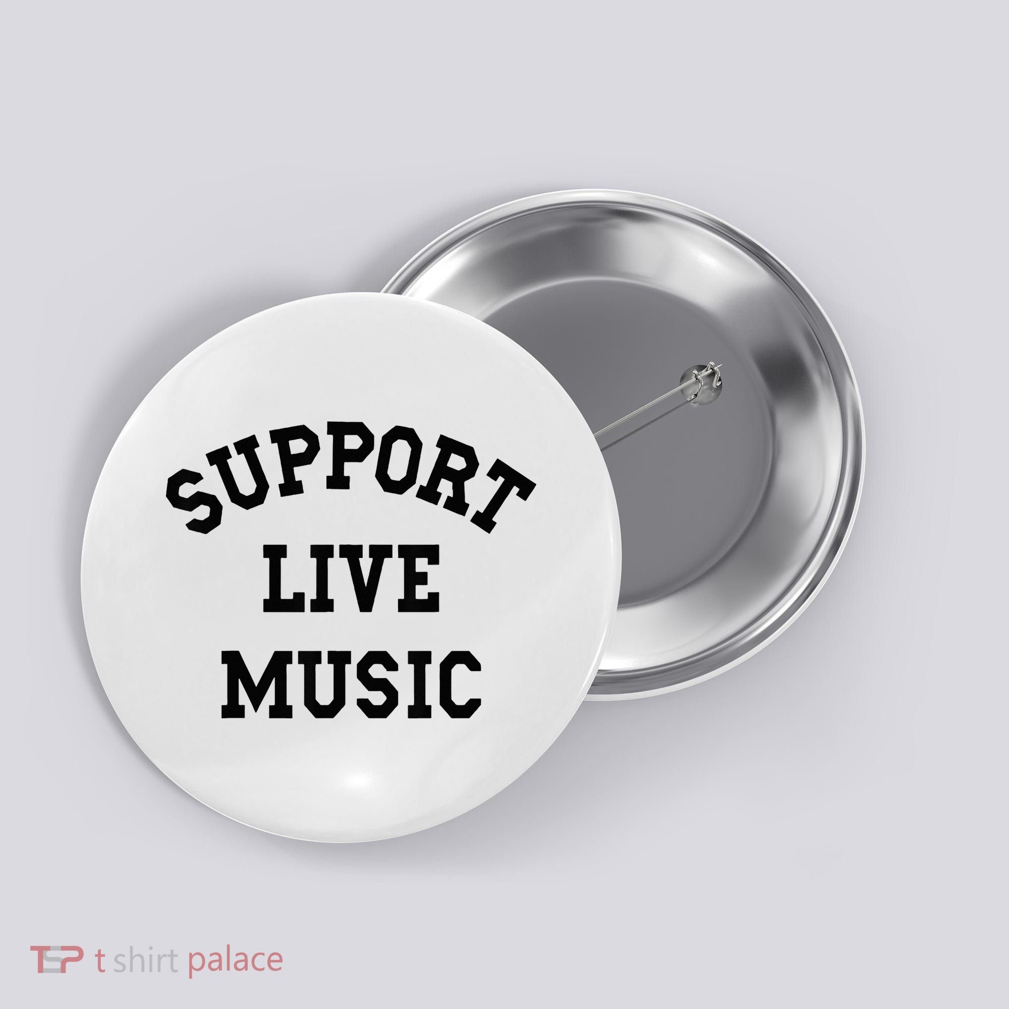 Support Live Music Button
