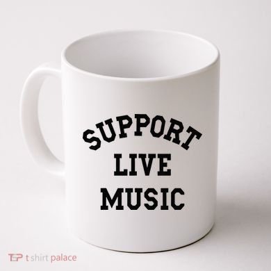 Support Live Music Coffee Mug