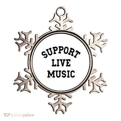 Support Live Music Ornament