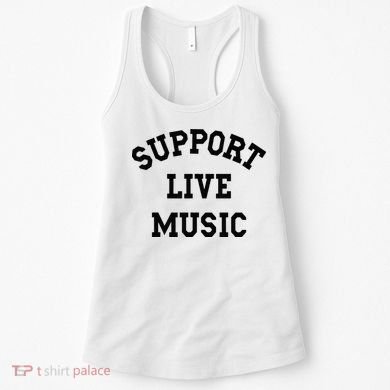 Support Live Music Women's Tank Top