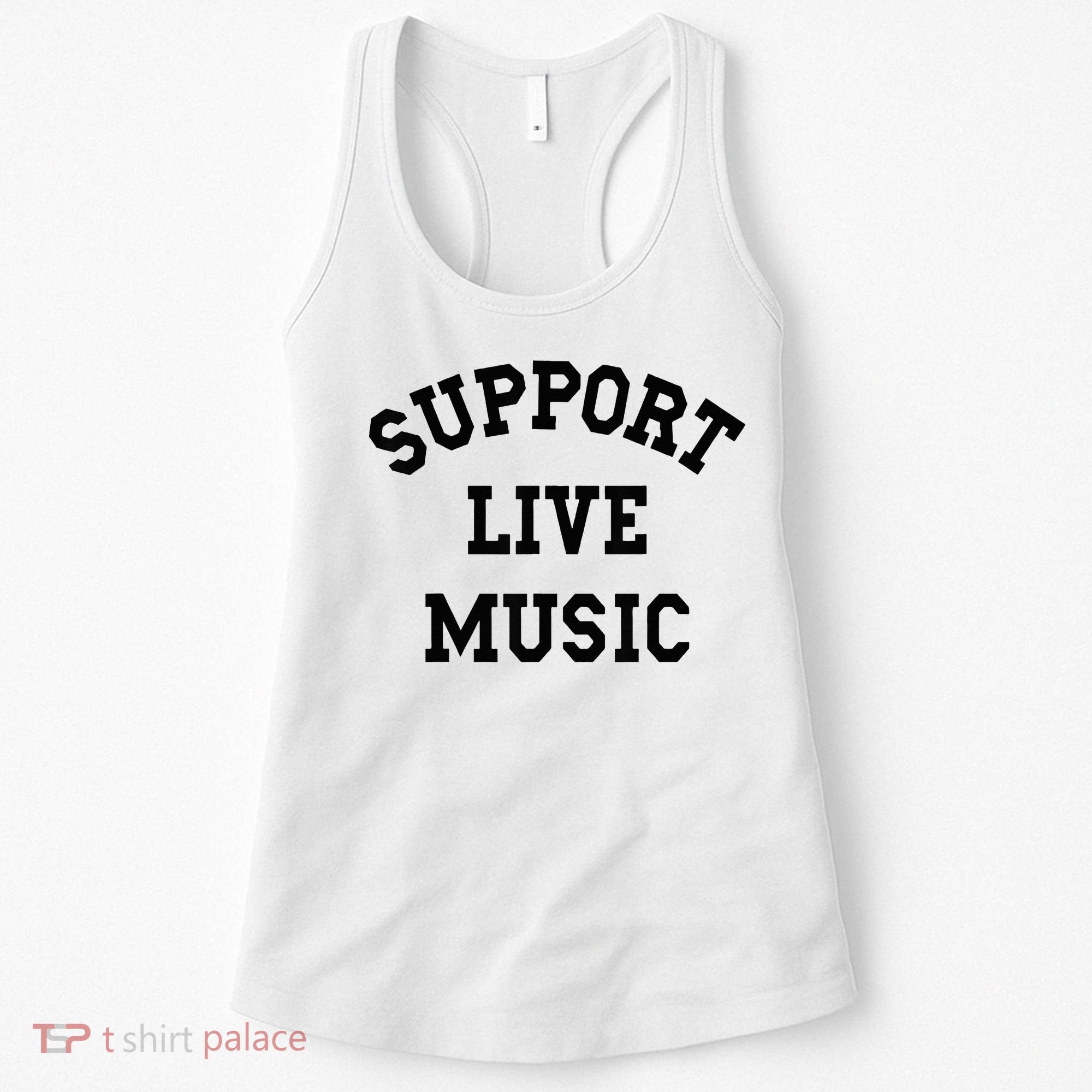 Support Live Music Women's Tank Top