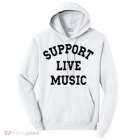 Support Live Music Tall Hoodie thumb 0