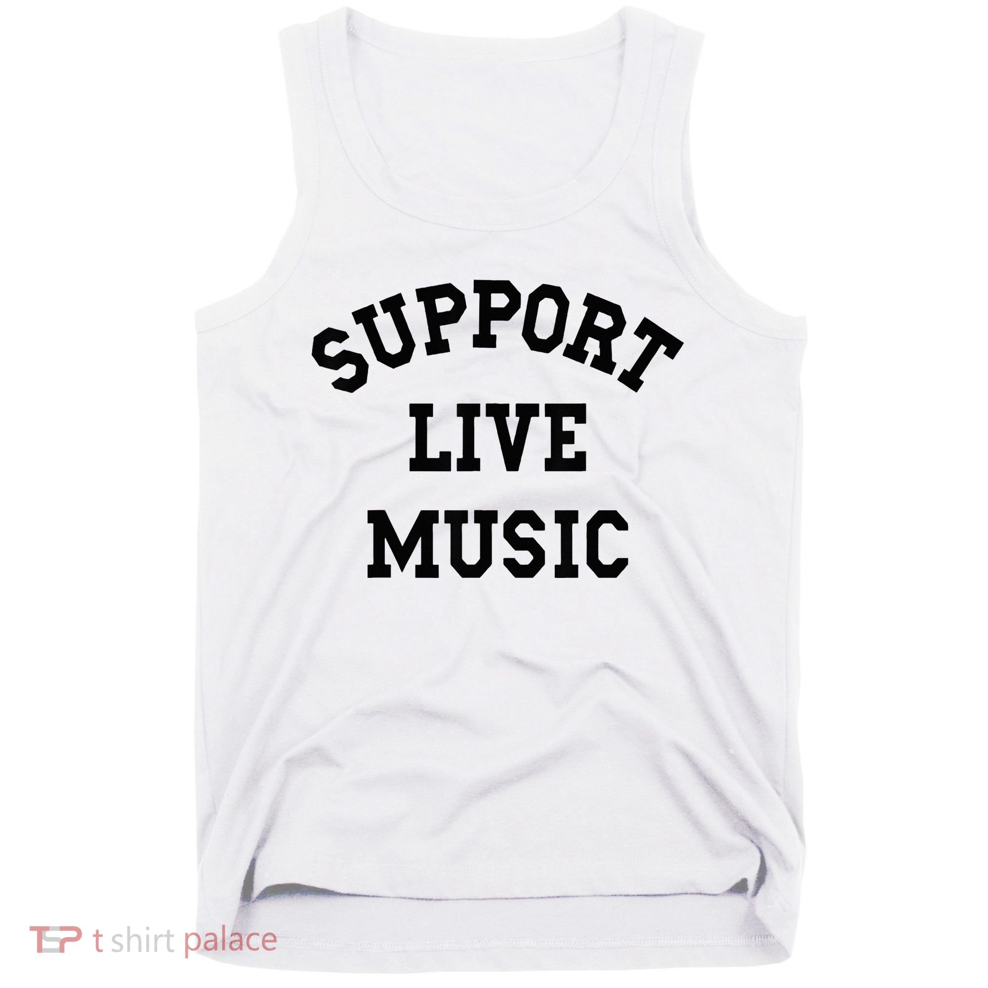 Support Live Music Tank Top