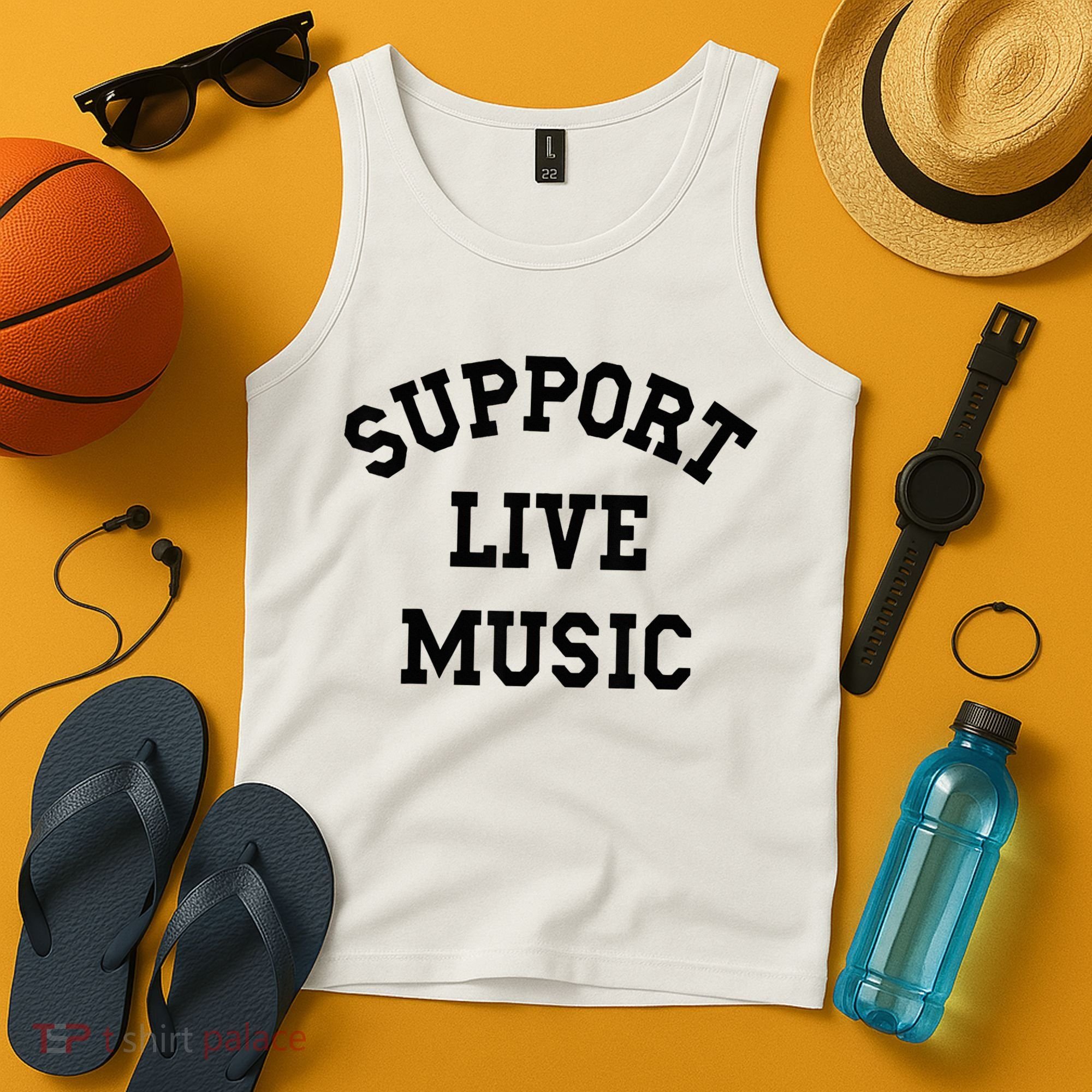 Support Live Music Tank Top
