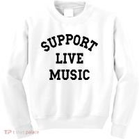 Support Live Music Kids Sweatshirt thumb 0