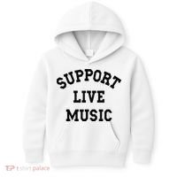 Support Live Music Kids Hoodie thumb 0