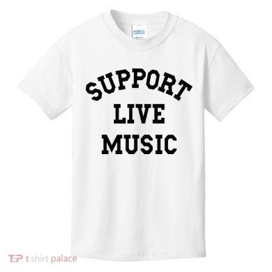 Support Live Music Kids T-Shirt