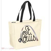 Saint Louis Missouri Souvenir Gateway Arch Traveler Tote Bag thumb 2