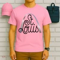 Saint Louis Missouri Souvenir Gateway Arch Traveler T-Shirt thumb 6