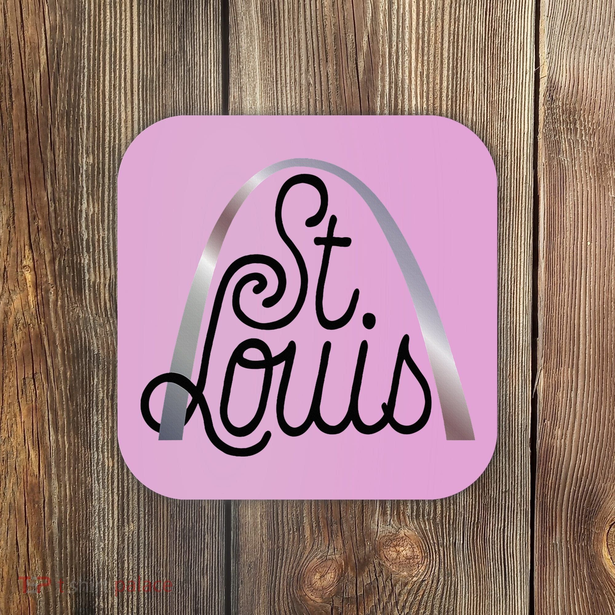 Saint Louis Missouri Souvenir Gateway Arch Traveler Coaster