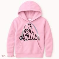 Saint Louis Missouri Souvenir Gateway Arch Traveler Kids Hoodie thumb 0