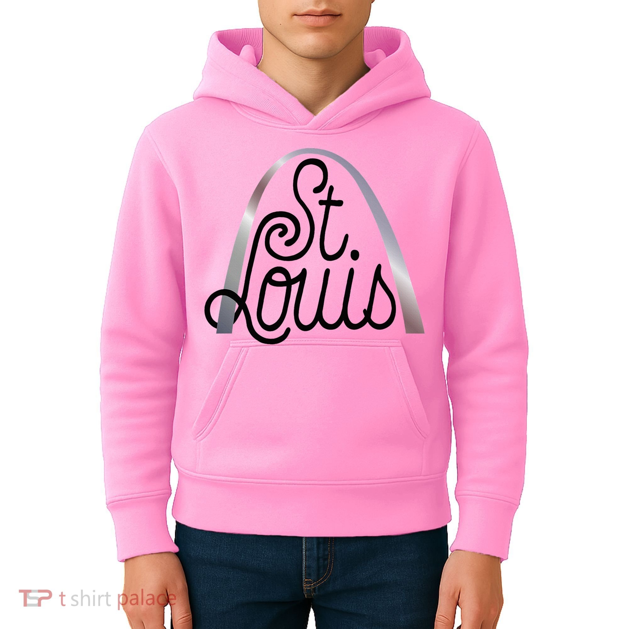 Saint Louis Missouri Souvenir Gateway Arch Traveler Kids Hoodie