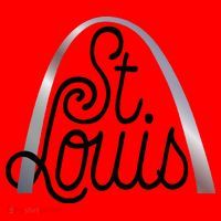 Saint Louis Missouri Souvenir Gateway Arch Traveler Santa Hat thumb 1