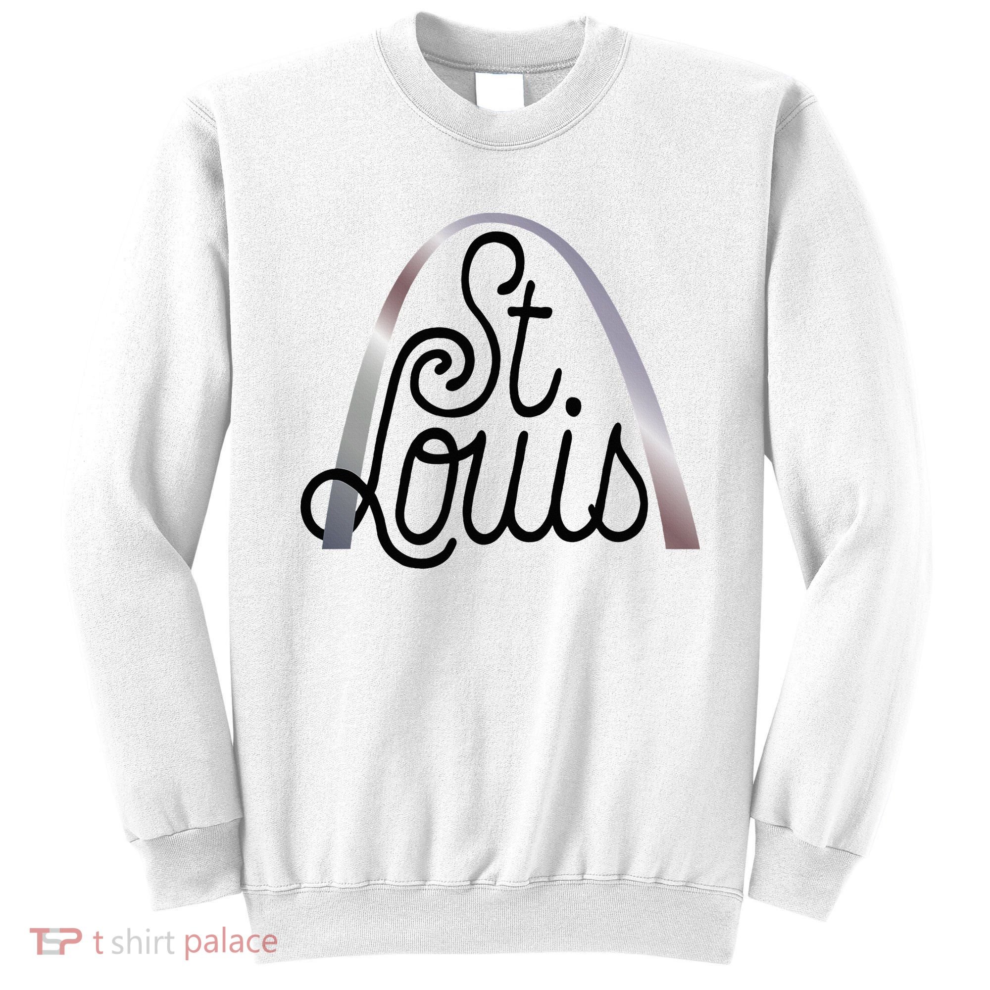 Saint Louis Missouri Souvenir Gateway Arch Traveler Sweatshirt