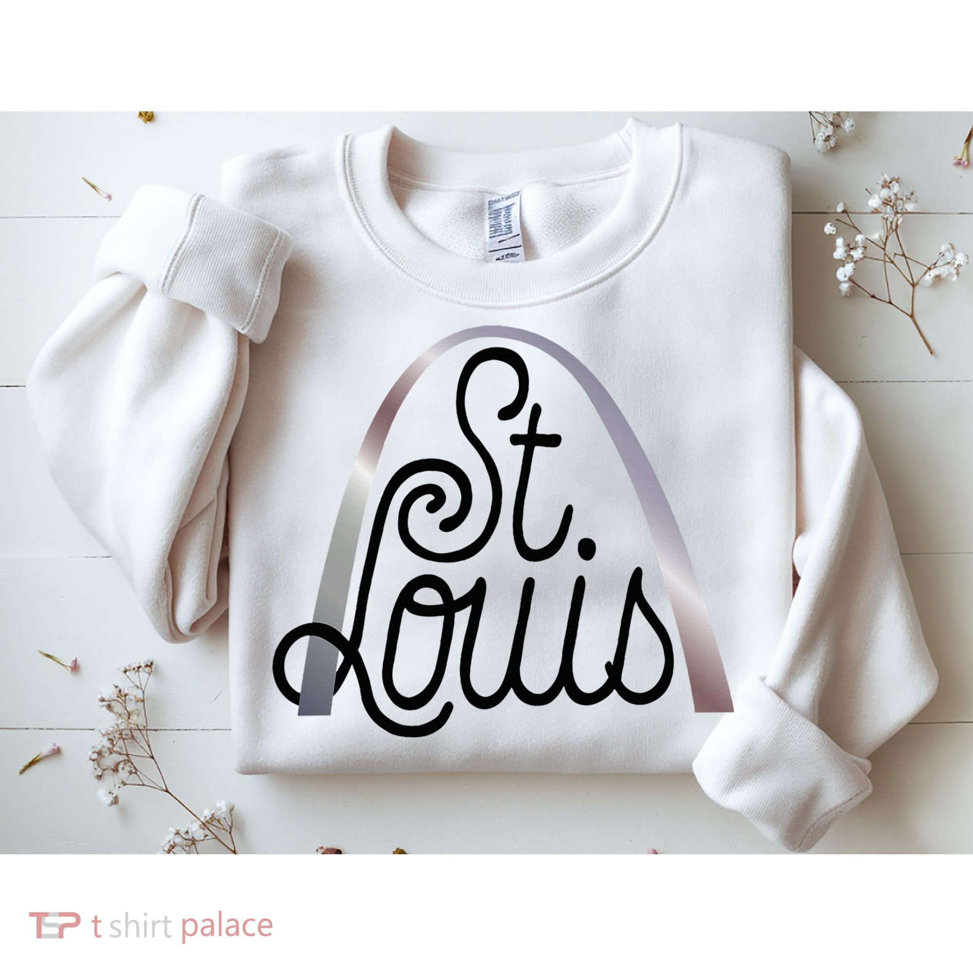 Saint Louis Missouri Souvenir Gateway Arch Traveler Sweatshirt