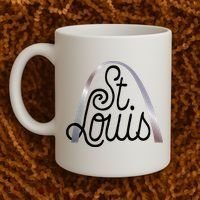 Saint Louis Missouri Souvenir Gateway Arch Traveler Coffee Mug thumb 2