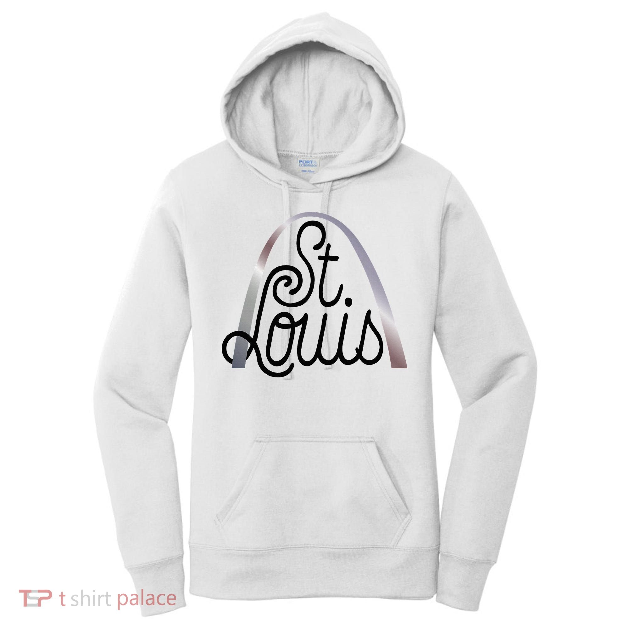 Saint Louis Missouri Souvenir Gateway Arch Traveler Women's Hoodie