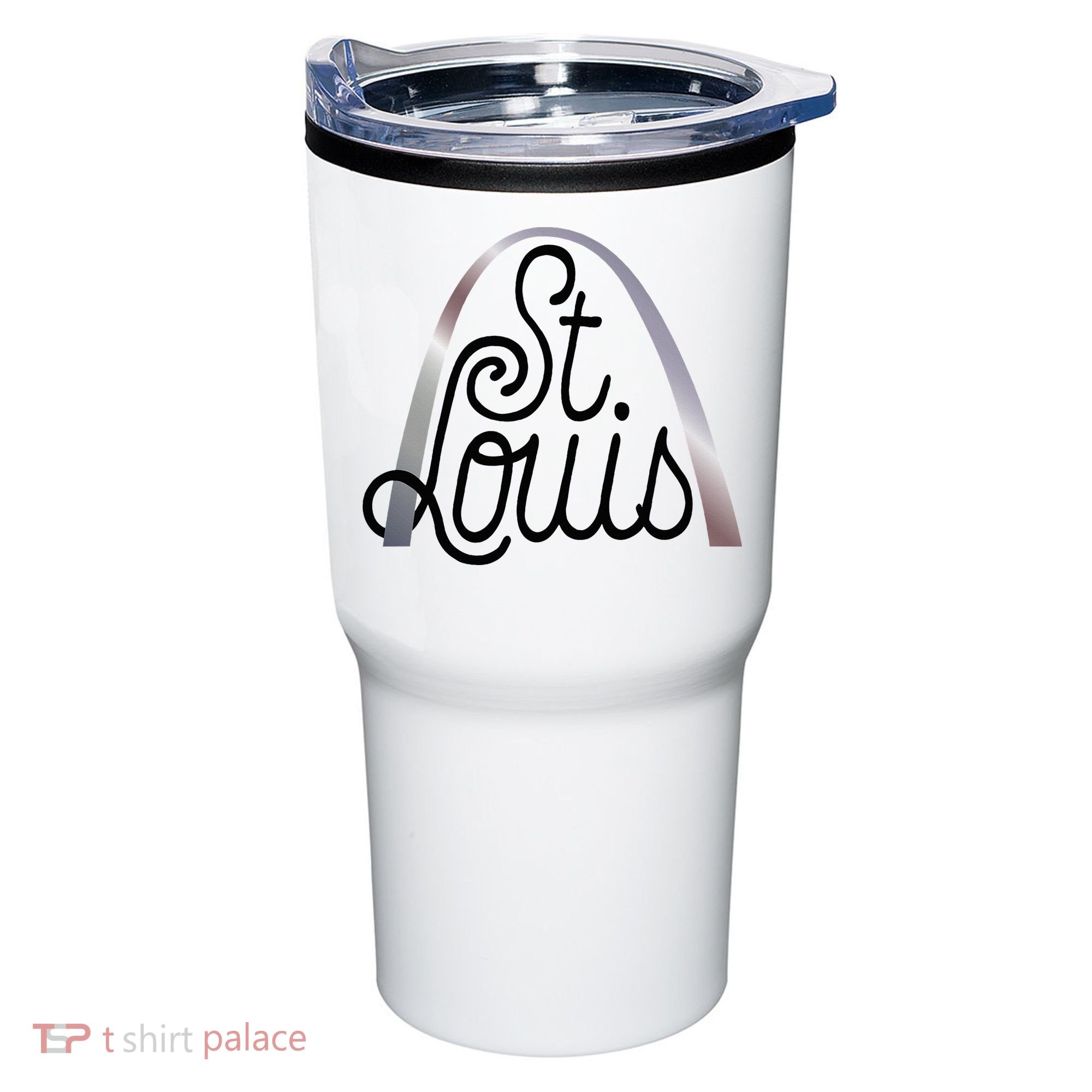 Saint Louis Missouri Souvenir Gateway Arch Traveler Tumbler