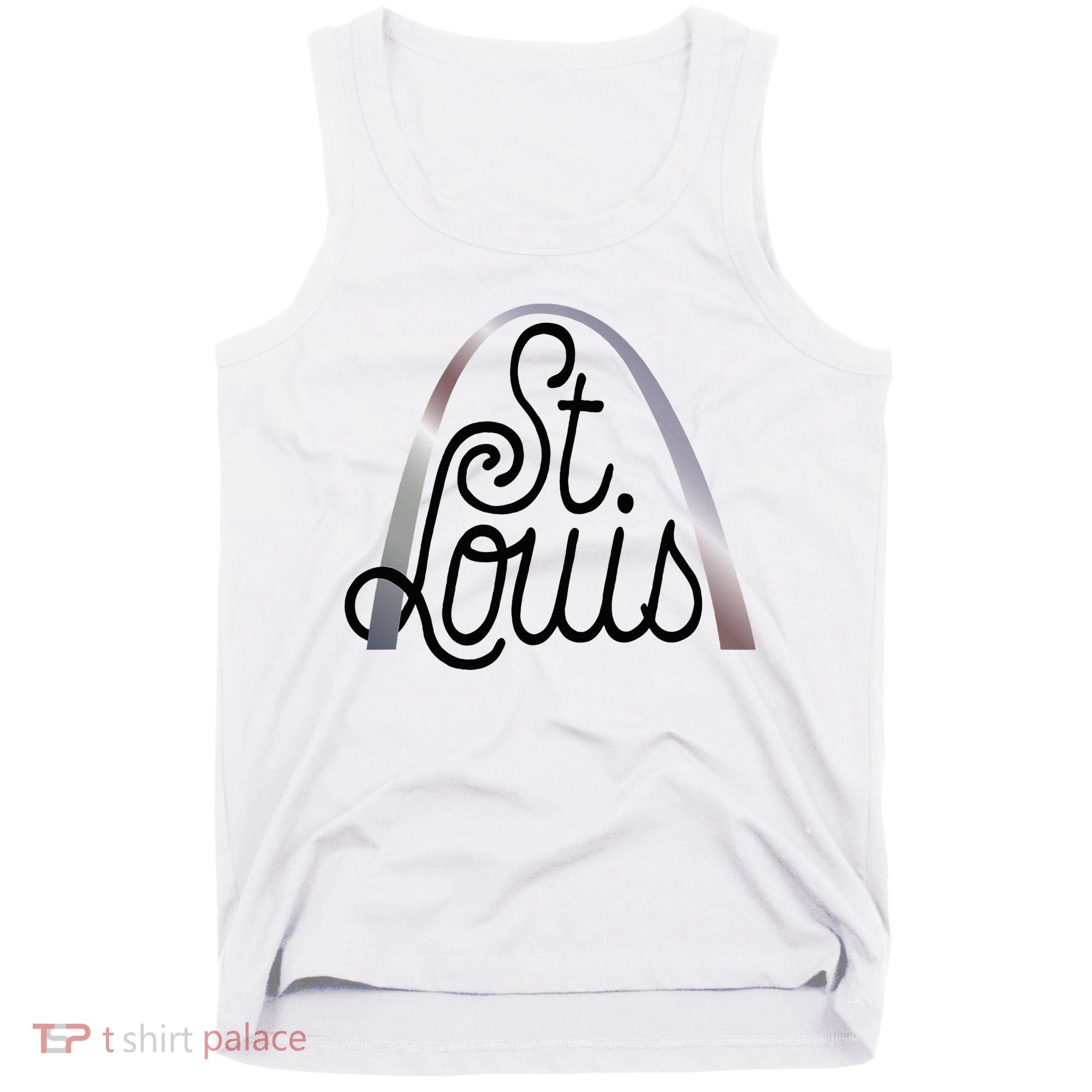 Saint Louis Missouri Souvenir Gateway Arch Traveler Tank Top