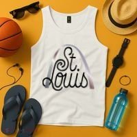 Saint Louis Missouri Souvenir Gateway Arch Traveler Tank Top thumb 4