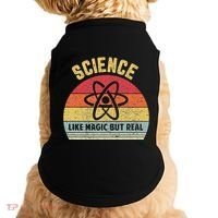 Science Like Magic But Real Funny Retro Science Teacher Doggie Tank thumb 0